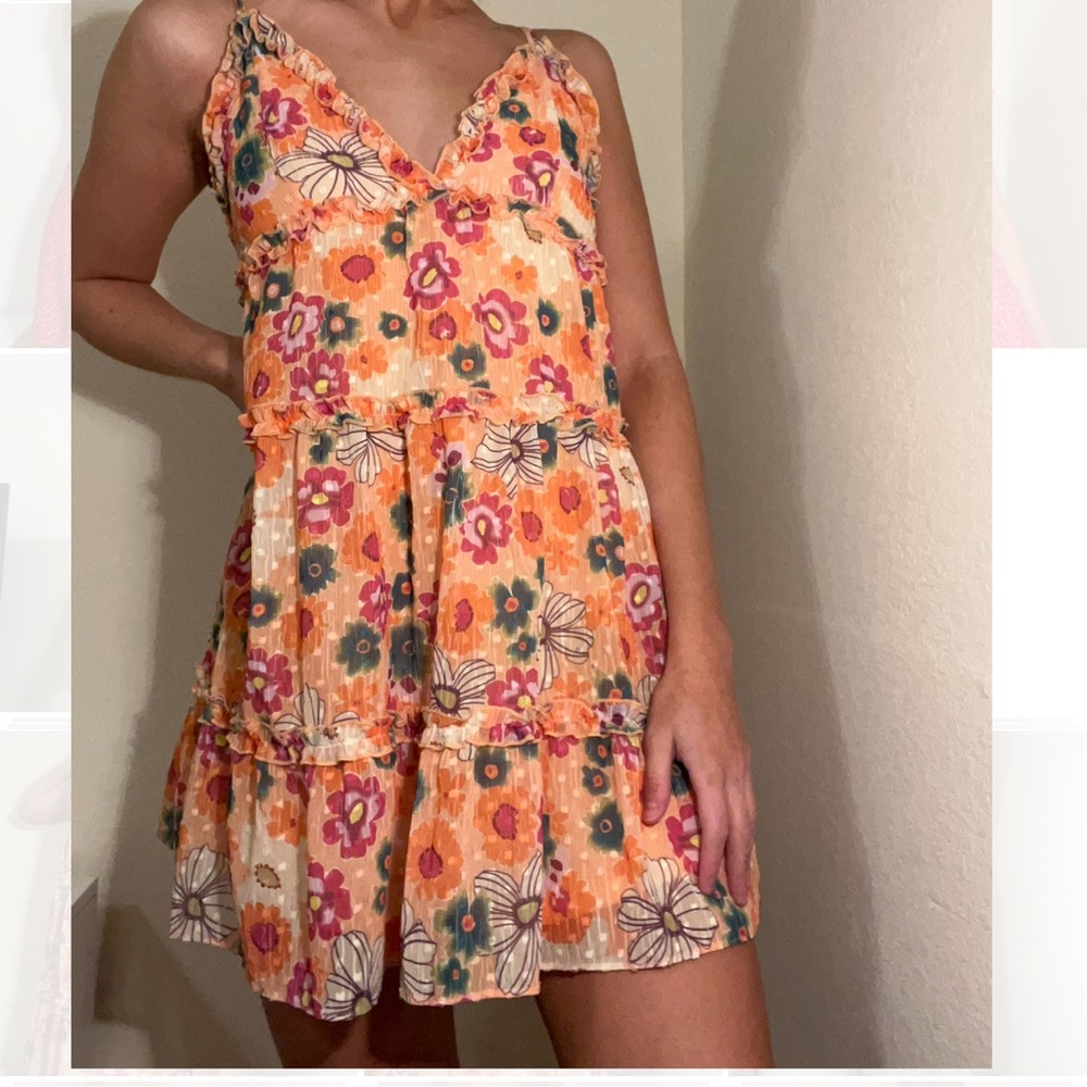 wild fable springy floral dress (new with tags)